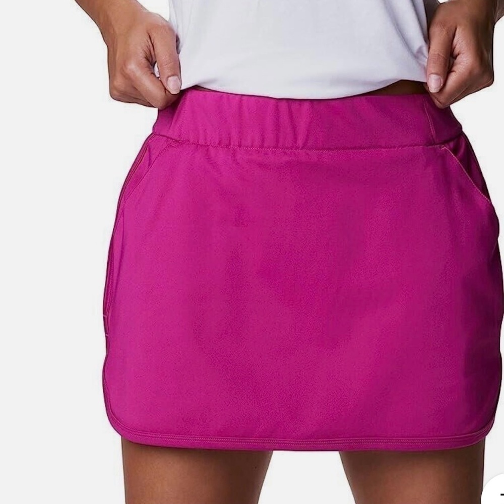 New Columbia Hot Pink Skort size XS - Picture 2 of 8